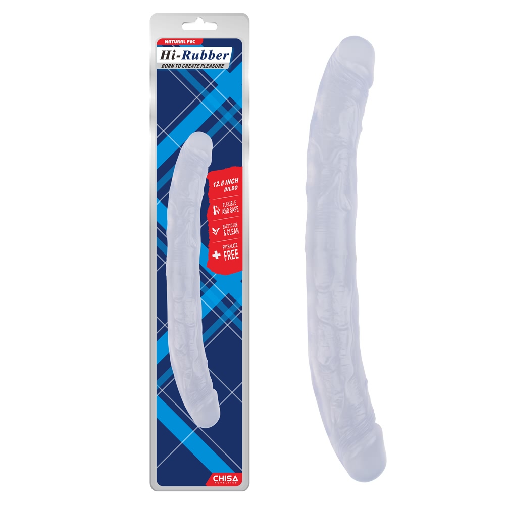 12.8 လက်မ Dildo-Clear