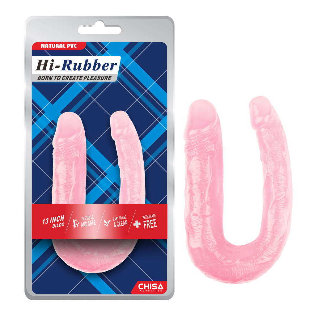 13 လက်မ Dildo-Pink