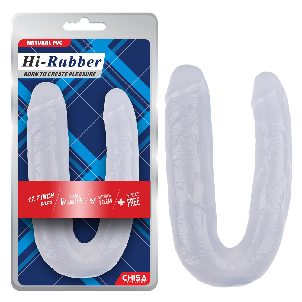 17.7 လက်မ Dildo-Clear