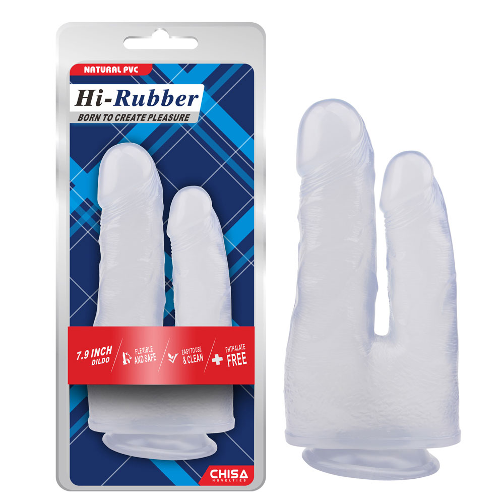 7.9 လက်မ Dildo-Clear