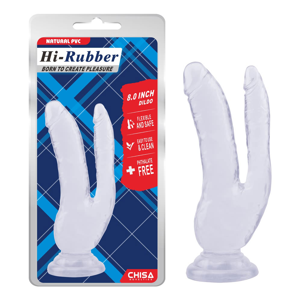 8.0 လက်မ Dildo-Clear