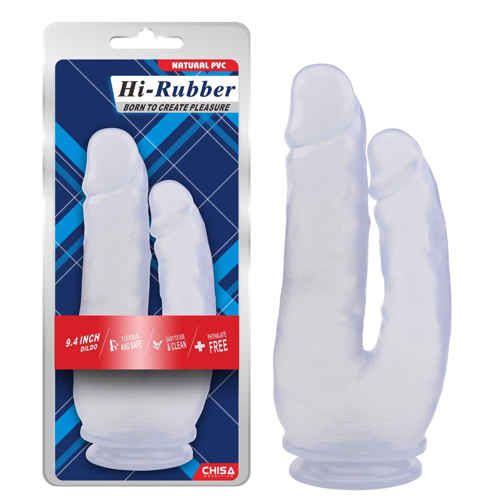 9.4 လက်မ Dildo-Clear