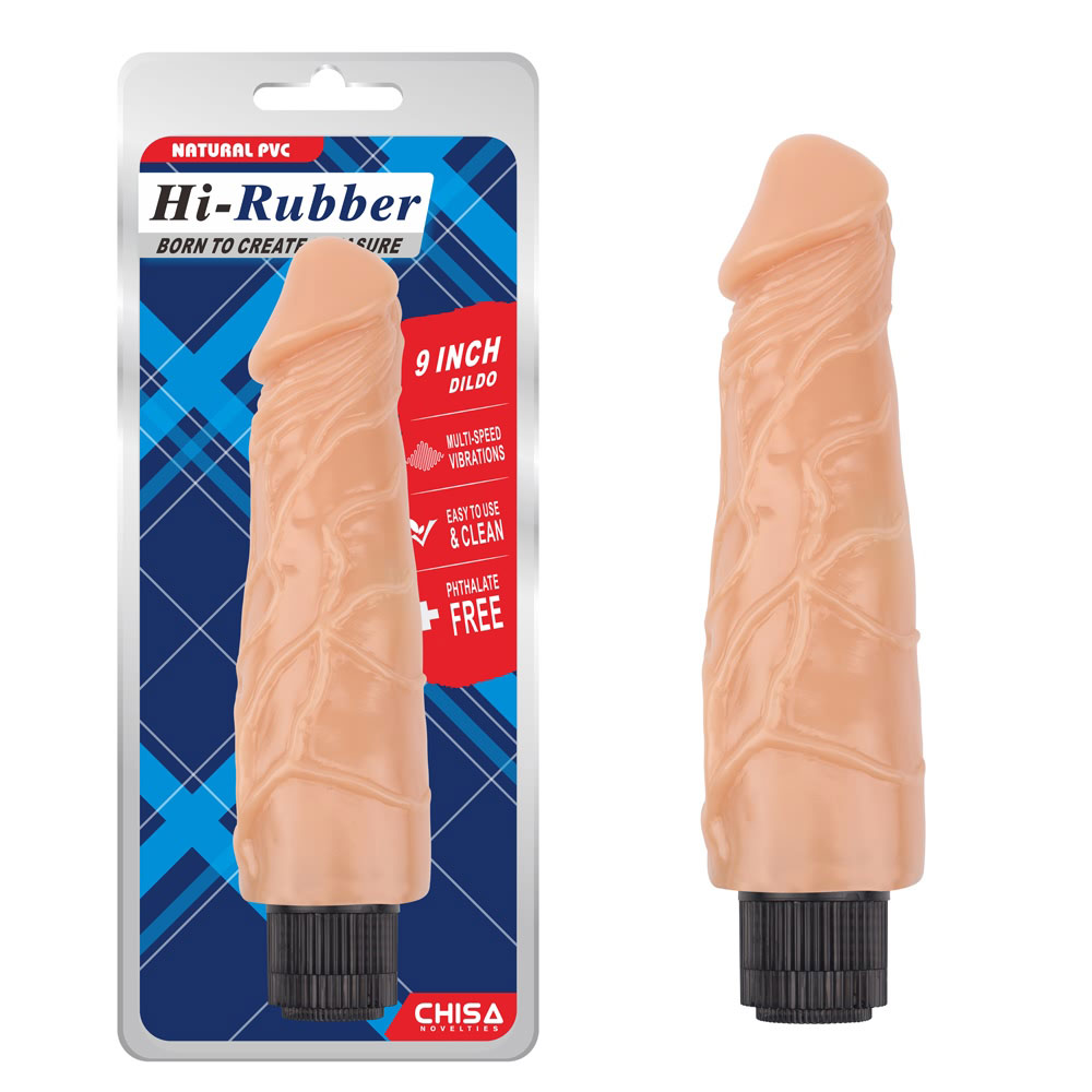 9 လက်မ Dildo-Flesh