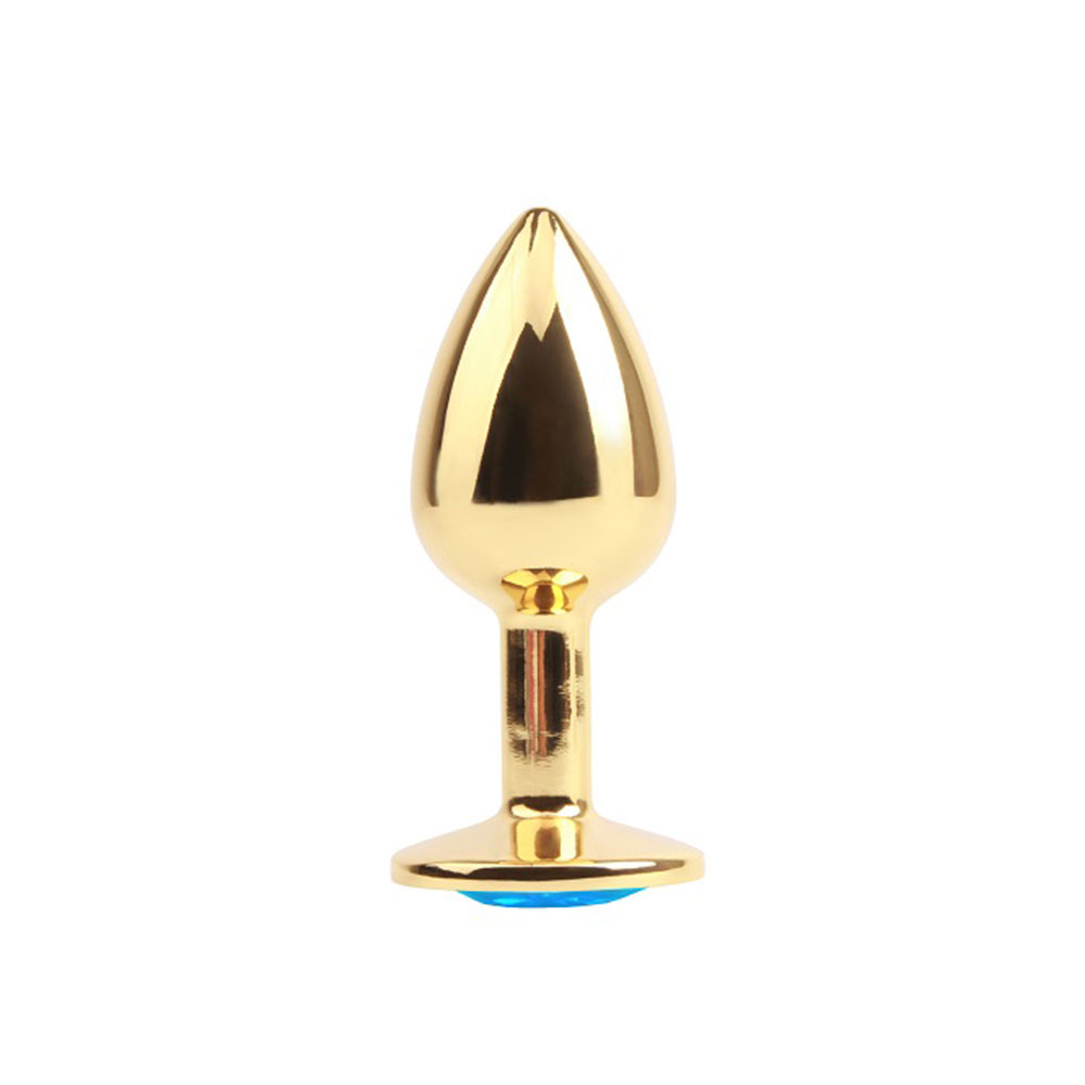 အပြာရောင် Gem Anal Plug