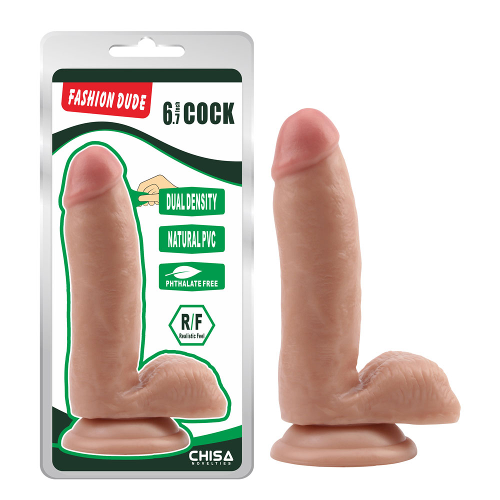 ဖက်ရှင် Dude-6.7 လက်မ Cock-Flesh