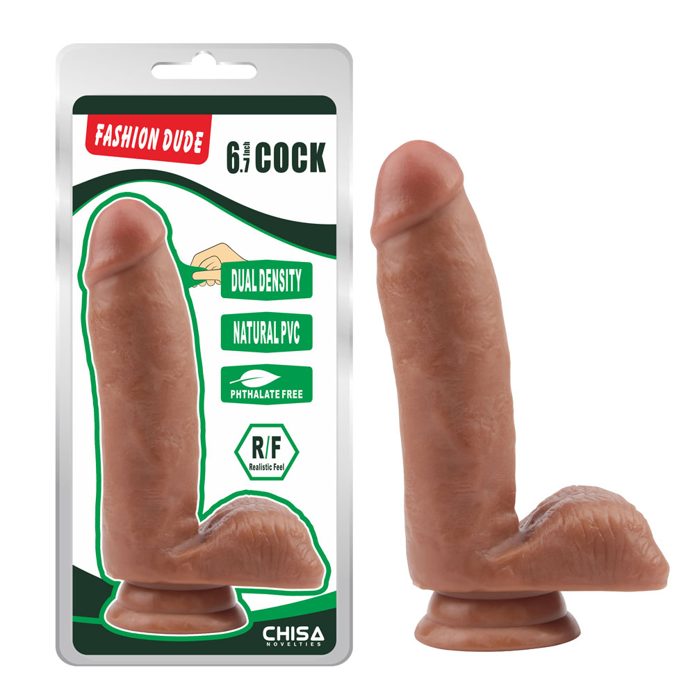 ဖက်ရှင် Dude-6.7 လက်မ Cock-Latin