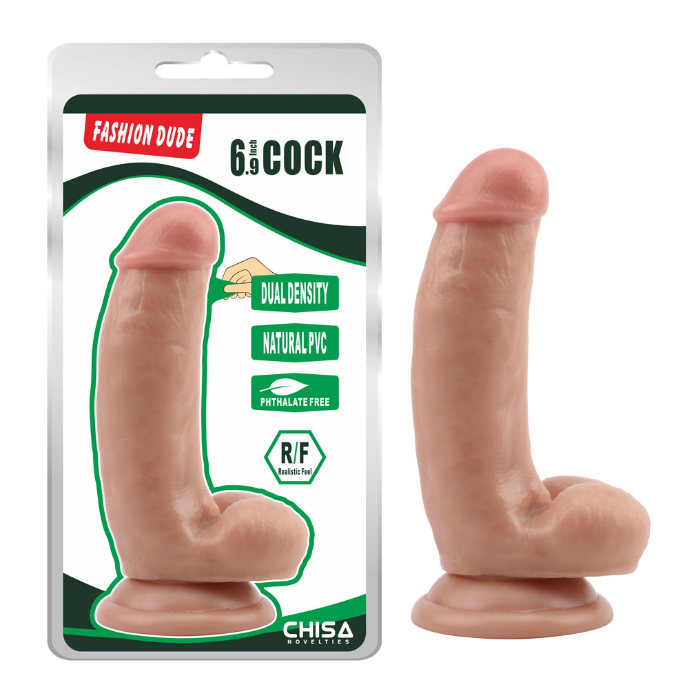 ဖက်ရှင် Dude-6.9 လက်မ Cock-Flesh