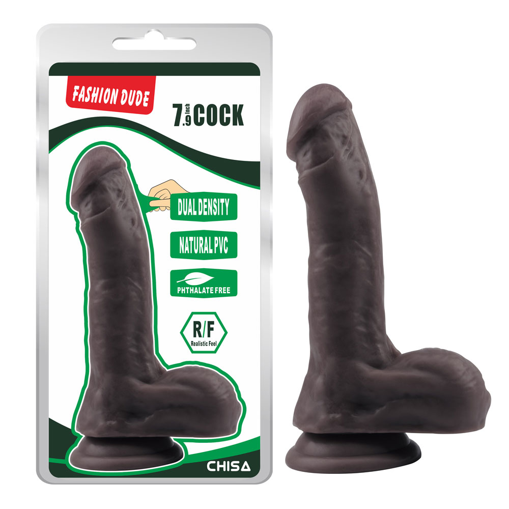 ဖက်ရှင် Dude-7.9 လက်မ Cock-Brown
