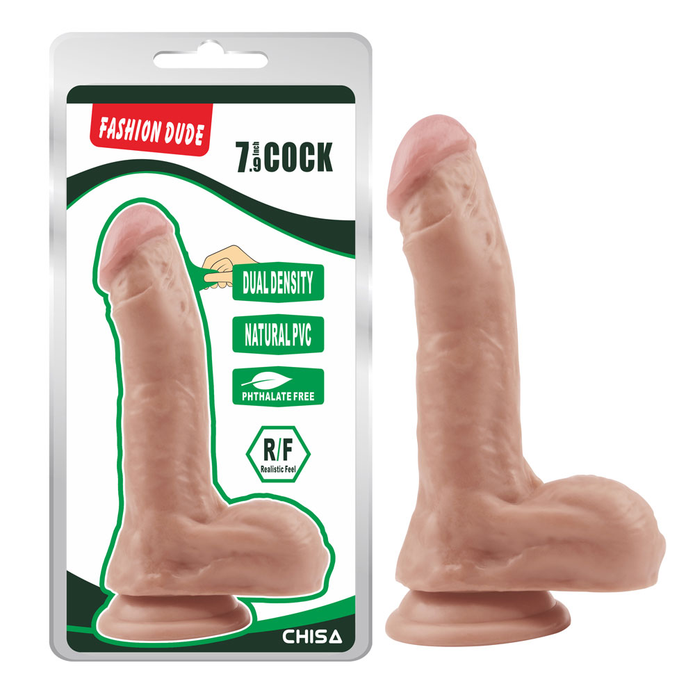 ဖက်ရှင် Dude-7.9 လက်မ Cock-Flesh