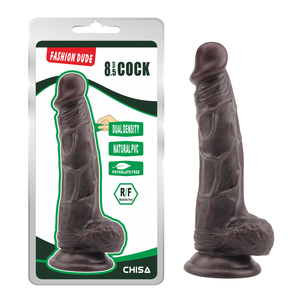 Fashion Dude- 8.5 လက်မ Cock-Brown