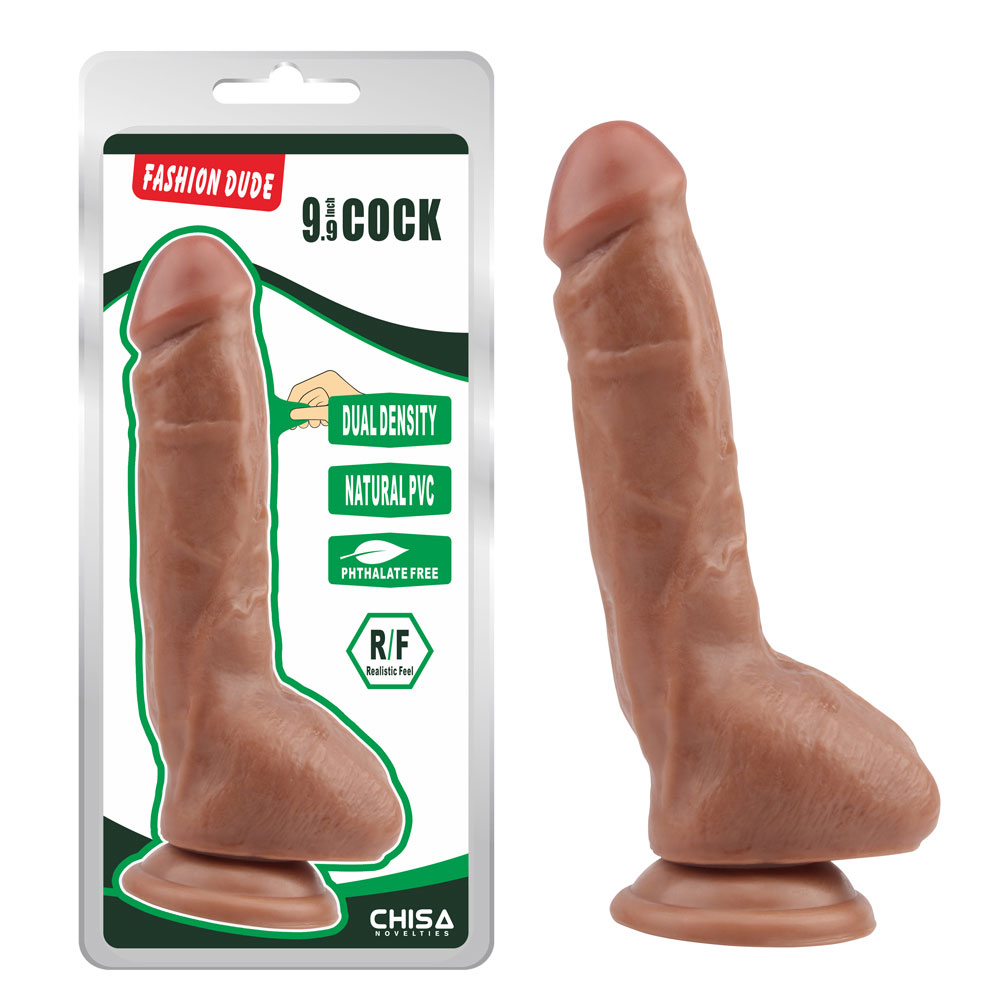 ဖက်ရှင် Dude-9.9 လက်မ Cock-Latin